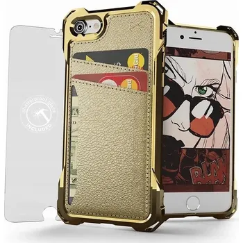 Pouzdro na mobilní telefon Zadní Kryt Ghostek pro Apple iPhone 7, iPhone 8 zlatý