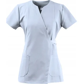 Dámská mikina Dámská lékařská Mikina Scrubs se stahovací šňůrkou - bílá - 46