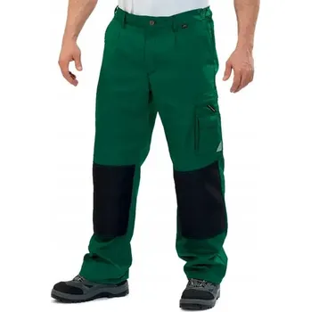 Pracovní oblečení Pracovní kalhoty do pasu - zelené, velikost 46