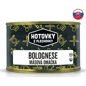 Hotové jídlo Hlavní jídlo Hotovky z plechovky Bolognese masová omáčka 400g