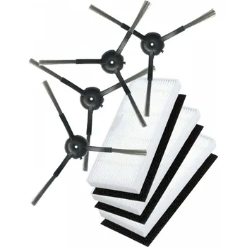 Sada příslušenství pro robotický vysavač HEPA filtry a kartáčky pro VIOMI S9 Robot, ETA 6240 Twins sada 10ks