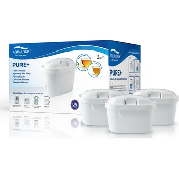 Filtrace vody Aqualogis Pure+ kompatibilní s Brita Maxtra+ 3ks