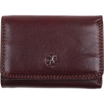 Peněženka Malá dámská kožená peněženka Cosset 4509 Komodo hnědá