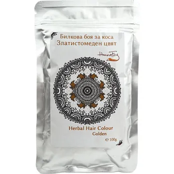 Barva na vlasy HennaFox Henna na vlasy - medově zlatá 100 g