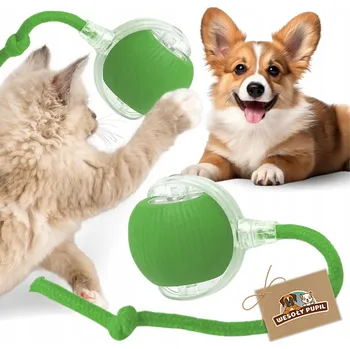 Hračka pro psa Interaktivní Hračka SIEMIEC , pohyblivá koule, 6x6 cm, plastová