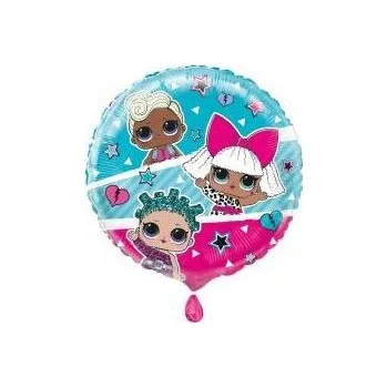Balónek Fóliový balónek LOL Surprise Narozeninová oslava 45 cm