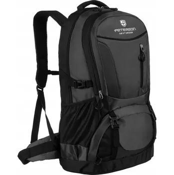 Městský batoh Peterson PTN PWY-01-6232 BLAC 41-60 l šedý turistický Batoh