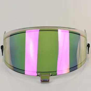 Helma na motorku Plexi Shark Spartan GT PRO/RS, duhové růžové, s přípravou pro Pinlock