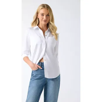 GUESS dámská košile LS Olinda bílá XL