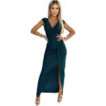 Maxi koktejlové šaty Numoco Glamour, velikost S