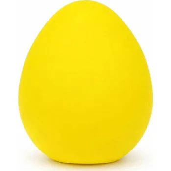 Vánoční ozdoba DECOLED Velikonoční dekorace vajíčko, 15 cm, žluté, plast, venkovní