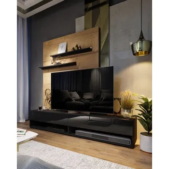 Obývací stěna Nábytek do obývacího pokoje Veneti černý