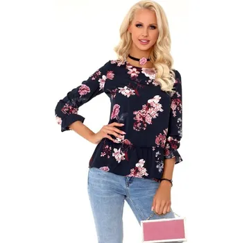 Dámská halenka Dámská halenka Breanna 85329 Barva: Tmavě Modrá, Velikost: S