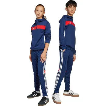 Chlapecké kalhoty Dětské tepláky adidas Performance JD3062 námořnická modř 59X, vel. 116