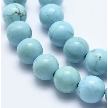 Tyrkenit, 8 mm, balení 5 ks (Magnezit)