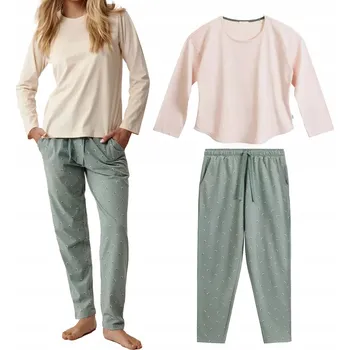 Dámské pyžamo Atlantic dámské pyžamo bavlna zelené, velikost L