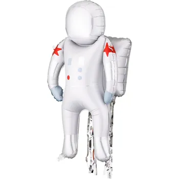 Balónek Fóliový balónek astronaut stříbrný