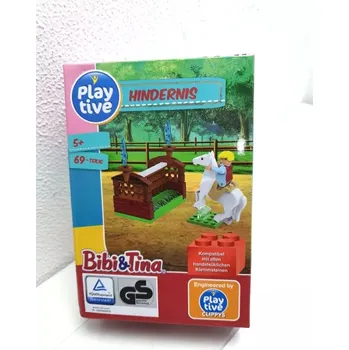 ostatní stavebnice STAVEBNICE PLAYTIVE BIBI & TINA - PŘEKÁŽKOVÁ DRÁHA