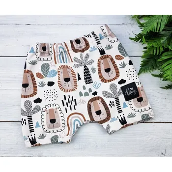 Kulišárny Dětské teplákové kraťasy LION VELIKOST: 128