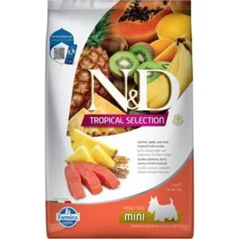 N&D TROPICAL SELECTION DOG Adult Mini Salmon 5kg + CashBack 41 Kč