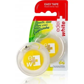 Zubní nit Edel+White Voskovaná dentální páska Caipirinha 70 m