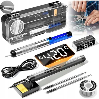 Bezpečnostní kamera AKU PÁJEČKA NA BATERIE 400 °C PRECISION USB C