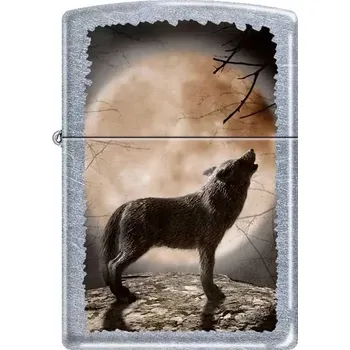 Zapalovač Benzínový zapalovač Zippo Howling Wolf