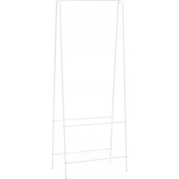 Věšák Stojanový věšák kovový VidaXL bílý