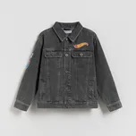 Reserved - Džínová bunda Hot Wheels - šedá - 495HW-90J - 495HW-90J-164