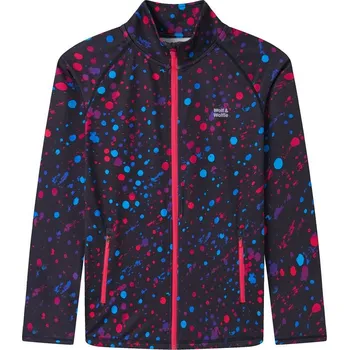 Dívčí mikina Outdoorová dívčí mikina Wolf M2643 černá