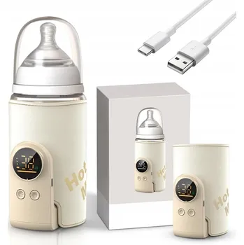 Ohřívač a sterilizátor Ohřívač dětských lahví 8 v 1, ohřívač mléka s digitálním displejem a nočním světlem