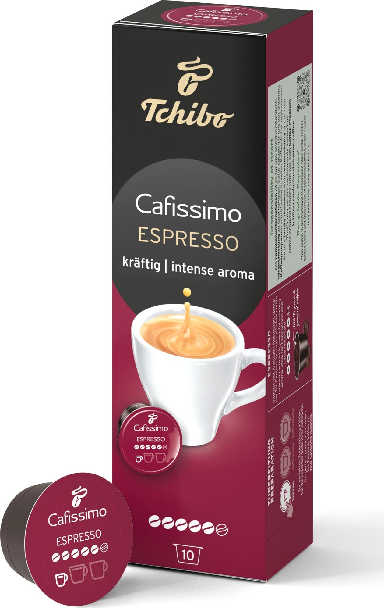 535536 - Cafissimo Espresso silné - Intenzita: 5/6