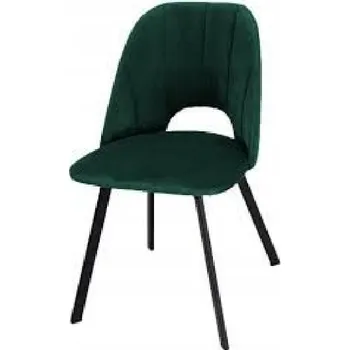 Jídelní židle Židle Veneti látka černá 1 ks