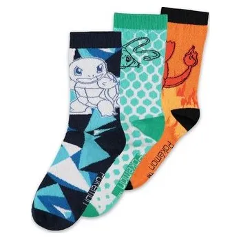 Pánské ponožky Ponožky Pokémon - Crew Socks 43/46 (3 páry)