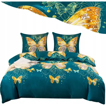 Povlečení Povlečení 140x200 Sada Povlečení 2-dílná 3D sada Motýli Mnoho