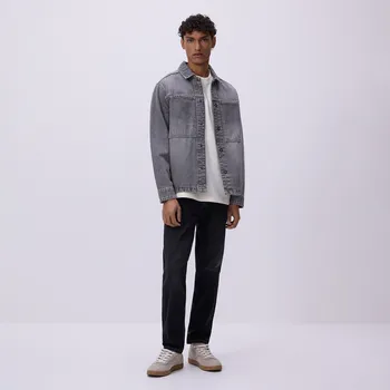 Reserved - Džíny slim se sepraným efektem - černý - 420BB-99J - 420BB-99J-32