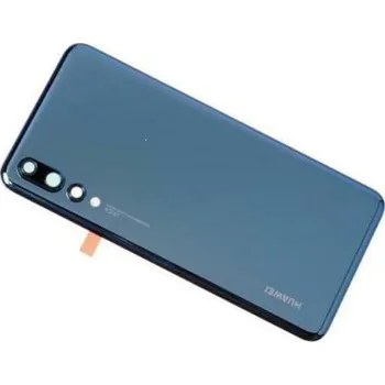 Náhradní kryt pro mobilní telefon Huawei P20 PRO kryt baterie + sklíčko kamery blue