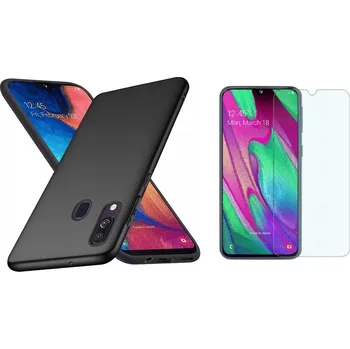 Pouzdro na mobilní telefon Zadní Kryt TelForceOne pro Samsung Galaxy A40 černý