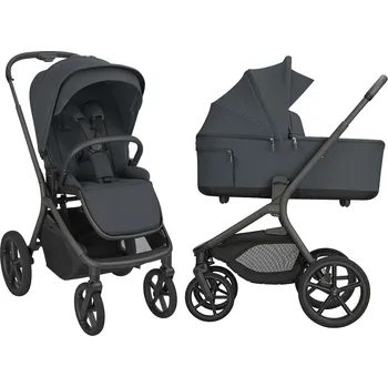 Kočárek KikkaBoo 2v1 Goya Platinum Graphite