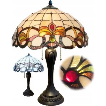 Lampička Stolní lampa Tiffany vitráž s řetízky CASIOPEA Ø40*60