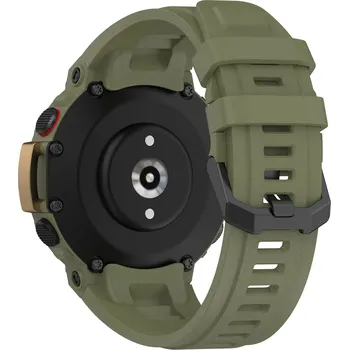 OEM Silikonový řemínek pro hodinky Amazfit T-REX 2 Barva: Zelená
