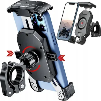 DRŽÁK NA TELEFON NA KOLO/MOTORKU STABILNÍ NA ŘÍDÍTKA 4.0-7"