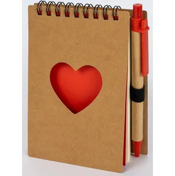 Blok FANDY Blok spirálový Eco Heart