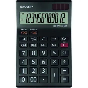 Kancelářská technika Kancelářská kalkulačka Sharp SH-EL125TWH