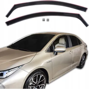 Plexi ofuk oken J&J Automotive | GP Deflektor / Ofuky oken pro Corolla 12 4D/5D 2018- 2ks