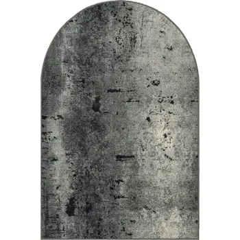 Koberec KOBEREC DO OBÝVACÍHO POKOJE ŠEDÝ ODOLNÝ JAKO BETON S GUMOVOU PODLOŽKOU MARL 120x170 cm