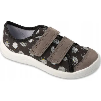 Dívčí obuv Befado dětské papuče na suchý zip, vícebarevné, velikost 32