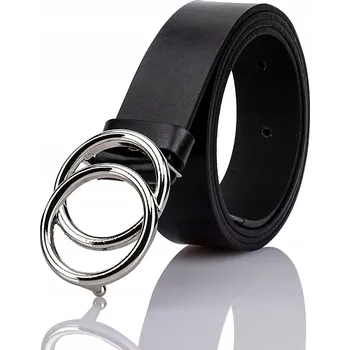 Opasek Pásek pásek černý dámský Gracio ŠIROKÝ Spona