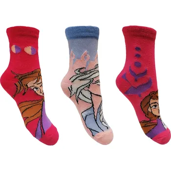 Dívčí ponožky - SETINO Frozen ST- 89, vel. 23-36 Barva: Vzor 2, Velikost: 23-26