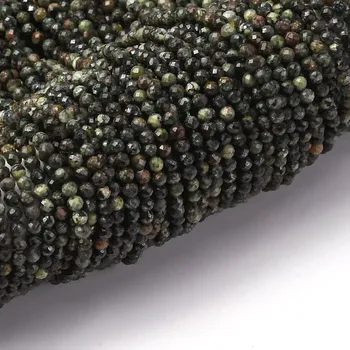 Serafinit, kvalita B, 3-3,5 mm, šňůra 38 cm